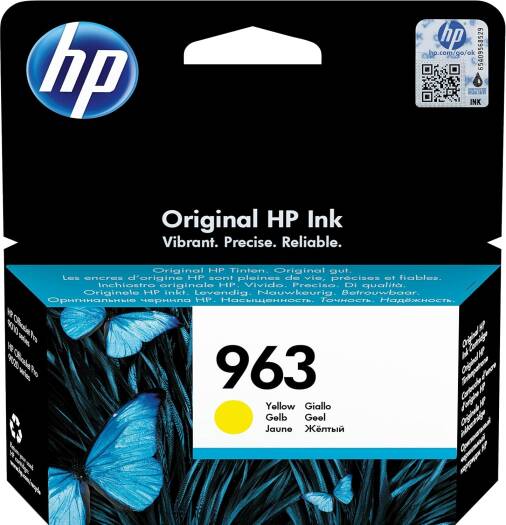HP 963 Yellow Original Ink Cartridge-Pack of 10pcs