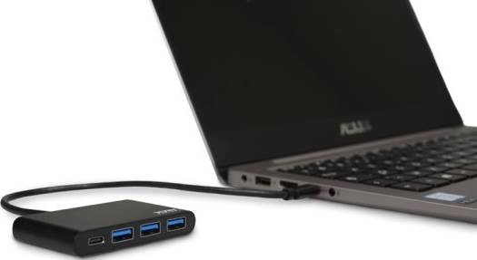 منفذ توصيل USB Hub من النوع C بـ 3 USB 3.0 + Type C | 900122